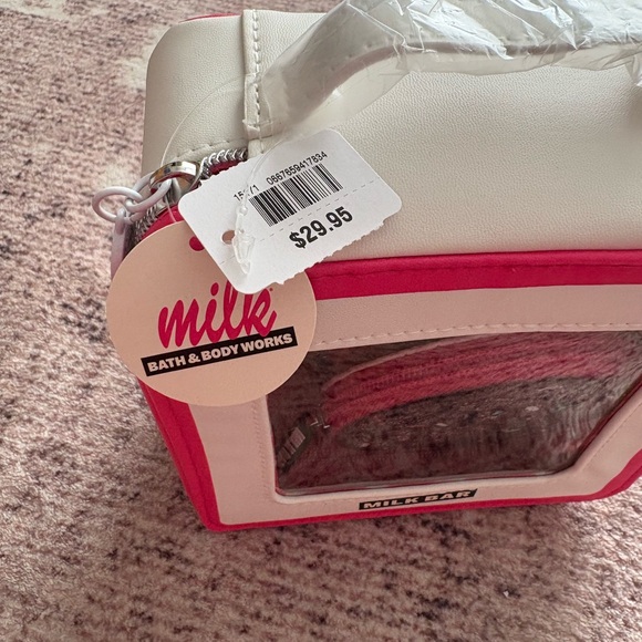 Bath & Body Works X MILK BAR Collaboration Cosmetic Bag with Two Coin Purses - Picture 6 of 13